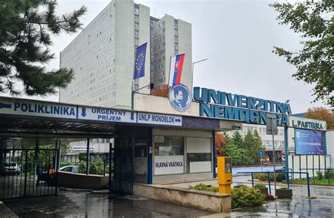 Exteriér Psychiatrickej kliniky UNLP Košice