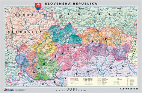 Mapa súdnych obvodov Slovenskej republiky