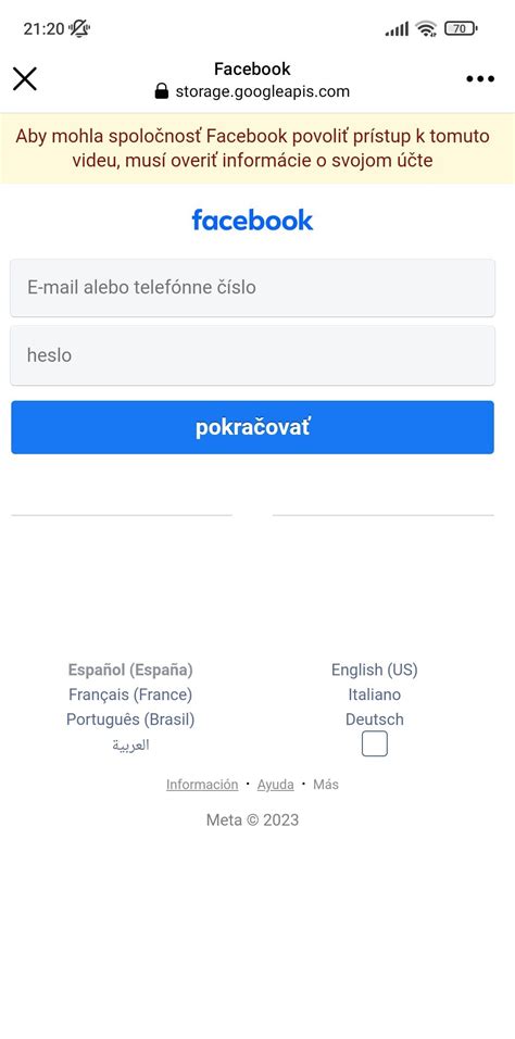 Rozhranie Facebooku s označeným tlačidlom pre úpravu príspevku