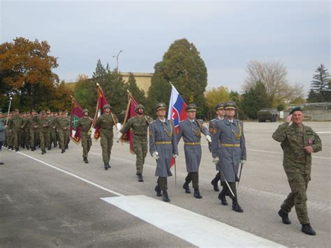 Oslavy 20. výročia 1. mechanizovanej brigády v Topoľčanoch