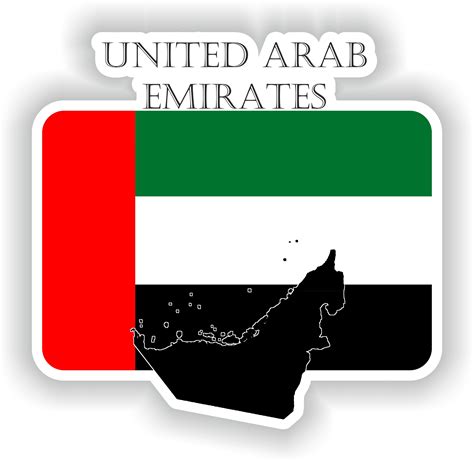 Mapa Spojených arabských emirátov s vyznačeným Dubajom