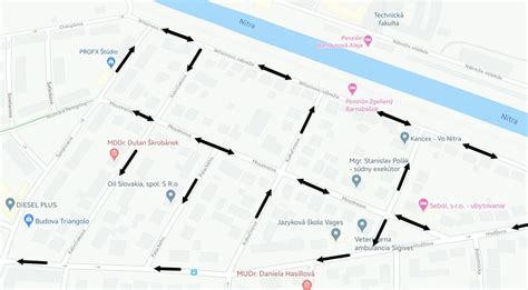 mapa zdravotníckych zariadení Záporožská ulica