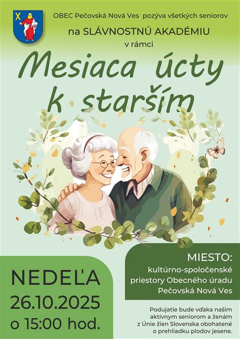 Ilustrácia jesene a seniorov