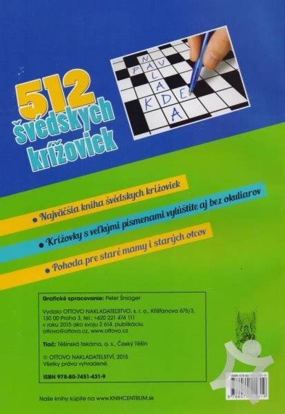 Kniha krížoviek s veľkými písmenami