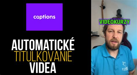 Titulkovanie videí a živých prenosov
