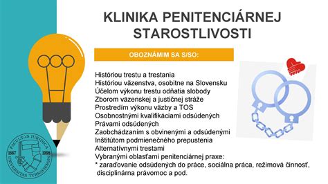 Spektrum aktivít penitenciárnej starostlivosti
