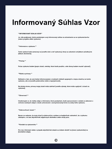 Pacient podpisujúci informovaný súhlas