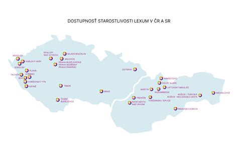 Mapa dostupnosti paliatívnej starostlivosti na Slovensku