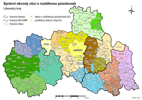 Mapa obcí združených v MAS VITIS