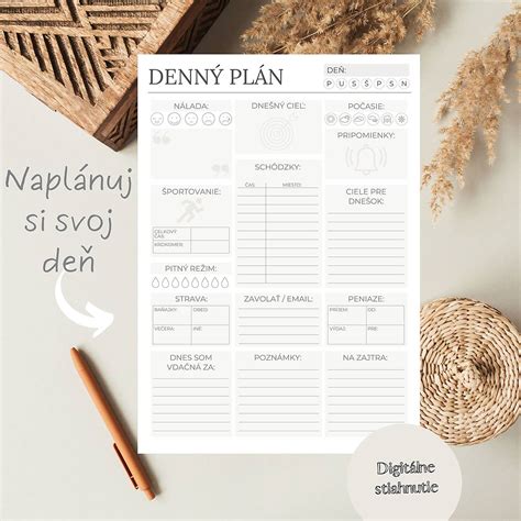 Vizuálny denný plán ako pomôcka pre štruktúrované učenie