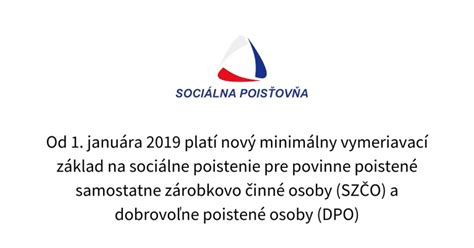 Sadzby poistného pre dobrovoľne poistené osoby