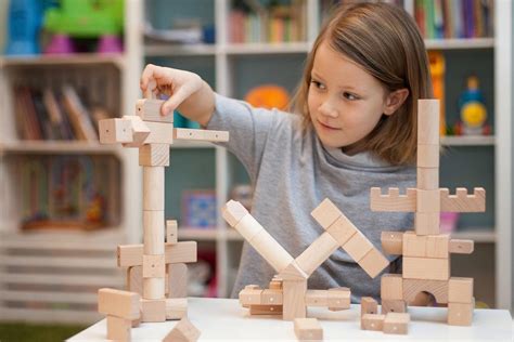 Rôzne typy stavebníc a puzzle