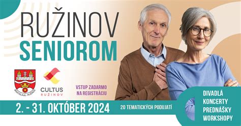 Program festivalu Ružinov seniorom