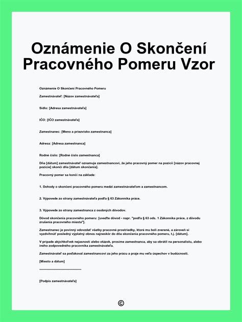 Proces skončenia pracovného pomeru so zamestnancom so ZŤP