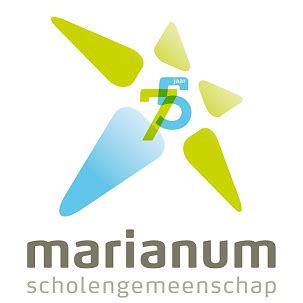 Logo a budova Marianum
