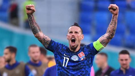 Marek Hamšík v reprezentačnom drese s číslom 17