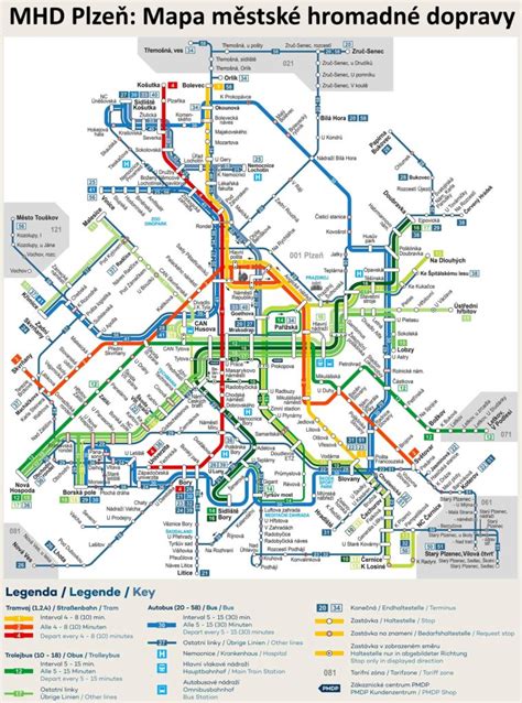 Mapa MHD Bratislava-Rača