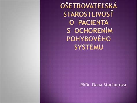 Starostlivosť o pacienta s Alzheimerovou chorobou