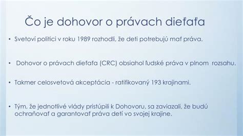 Mapa štátov, ktoré ratifikovali Dohovor o právach dieťaťa
