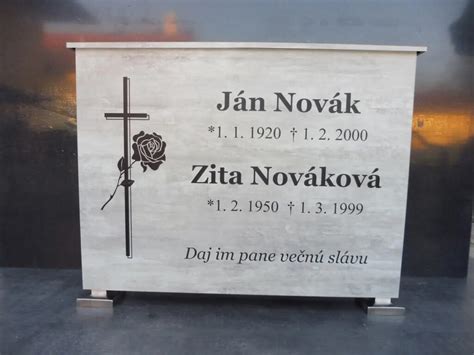Príklady profesionálne upravených hrobových miest