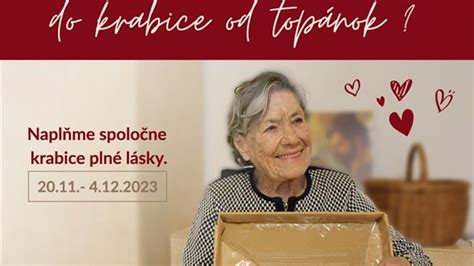 Darčeky pre seniorov v krabiciach od topánok