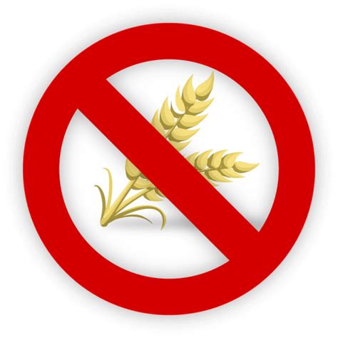 Znak preškrtnutého klasu - symbol bezlepkových potravín