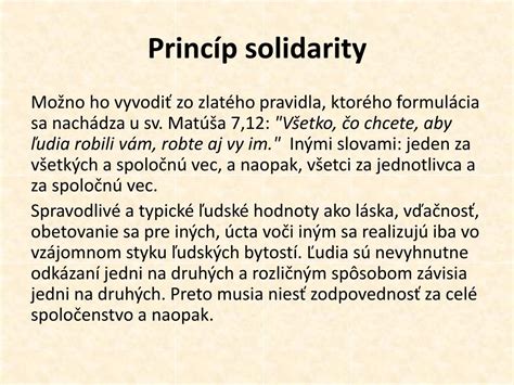 Princípy sociálnej solidarity a zásluhovosti