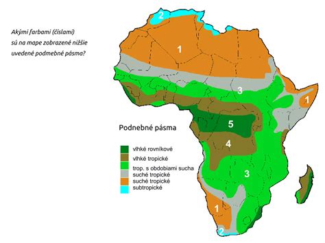 Mapa pôvodu Sansevierie v Afrike a Ázii