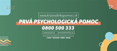 Online a osobná psychologická pomoc