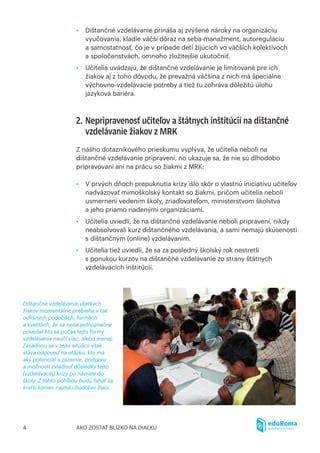 Dopady dištančného vzdelávania na psychiku žiakov