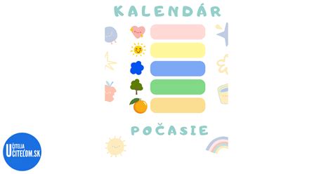 Kalendár podávania prihlášok do MŠ