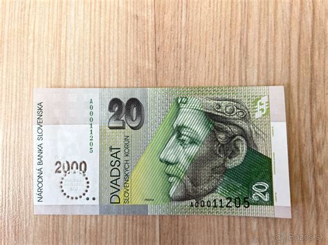 Slovenská bankovka a mince