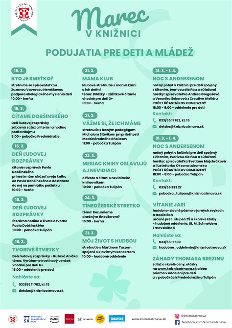 Plagát s prehľadom kultúrnych podujatí v Pohorelej