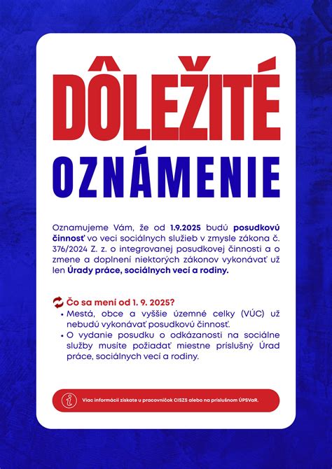 Infografika: Prechod na integrovanú posudkovú činnosť od 1.9.2025