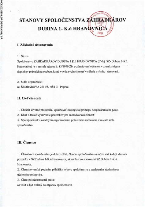Schéma: Práva a povinnosti členov občianskeho združenia