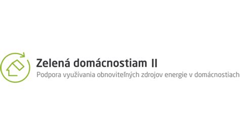 Logo projektu Zelená domácnostiam a SIEA