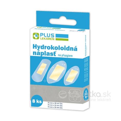 Rôzne typy náplastí na pľuzgiere