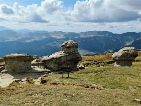 Fotografia rumunskej Sfingy v pohorí Bucegi