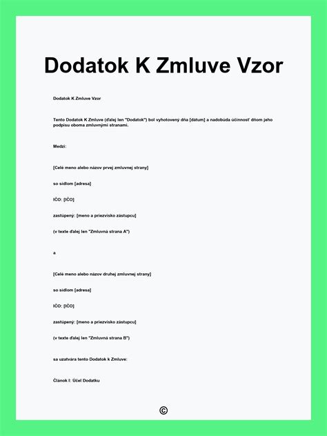Ilustrácia zmluvných dokumentov