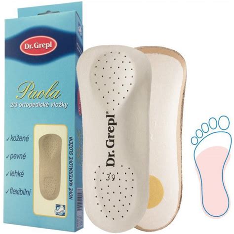 Ortopedické vložky do topánok Dr. Grepl