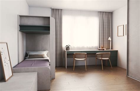 Interiér spálne s posteľou pre seniorov