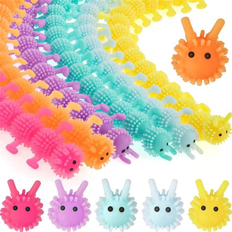 Zelený Fidget Worm
