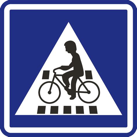Značka priechod pre chodcov a cyklistov
