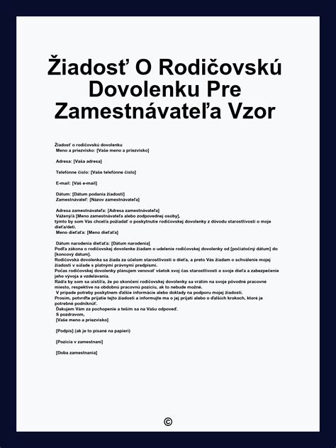 Zamestnankyňa vypisujúca žiadosť o rodičovskú dovolenku