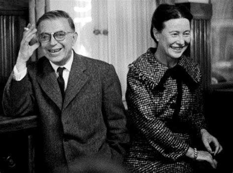 Jean-Paul Sartre a Simone de Beauvoir