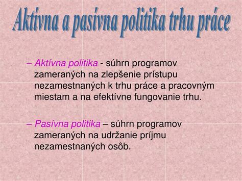 Infografika: Aktívna politika trhu práce