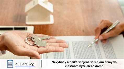 Riziká spojené s poskytnutím súhlasu na sídlo firmy