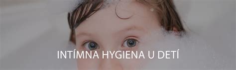 Detská intímna hygiena