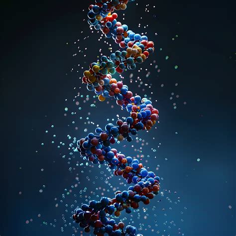 Štruktúra DNA s chromozómami a zvýrazneným chromozómom 21