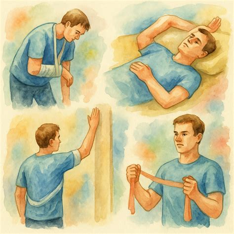 infografika rehabilitačných cvikov pre dolné končatiny po zlomenine